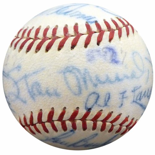1948 St. Louis Cardinals Team Signed NL Baseball 27 Sigs Stan Musial B —  Showpieces Sports