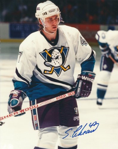 Stephan Lebeau Autographed Signed 8X10 Anaheim Ducks Photo - Autographs