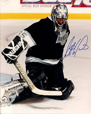 Stephane Fiset Autographed Signed Los Angeles Kings Photo - Autographs 