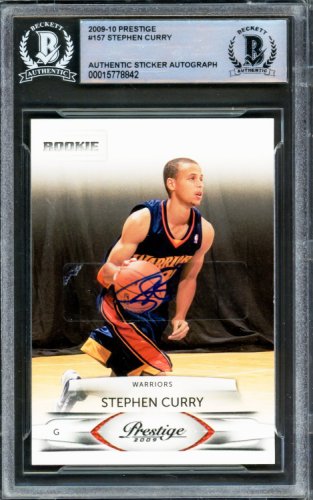 Stephen Curry Warriors rookie card