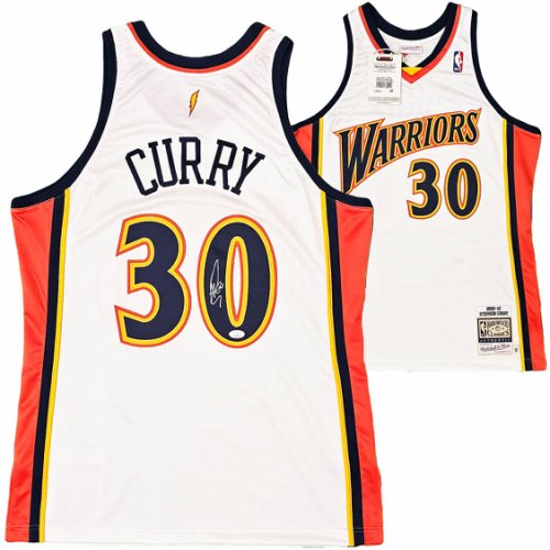 Stephen Curry Autographed Signed Golden State Warriors White