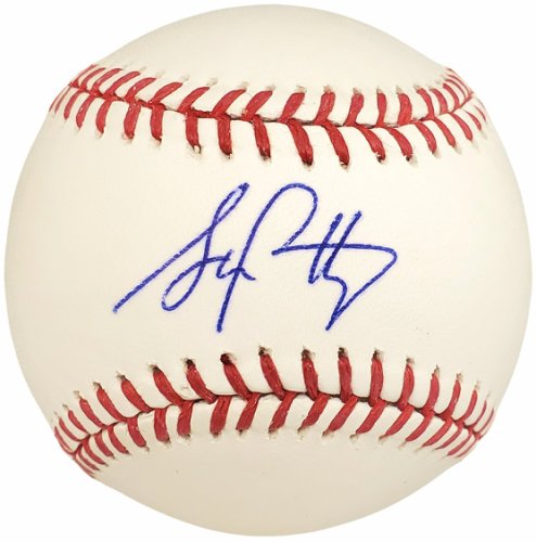 Stephen Piscotty Autographed Official MLB Baseball Cardinals, A's PSA/DNA