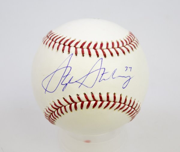 37 STEPHEN STRASBURG Washington Nationals MLB Pitcher White Mint