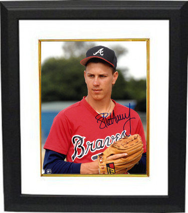 Steve Avery Autographed Signed Atlanta Braves 8x10 Photo Custom Framing 