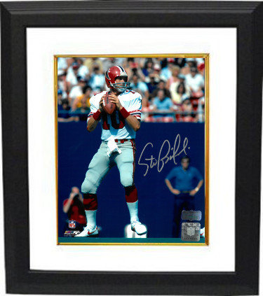 Steve Bartkowski signed Atlanta Falcons 8X10 Photo Custom Framing - Radtke Hologram