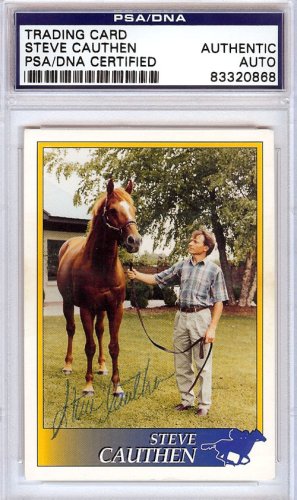 Steve Cauthen Autographed 1993 Trading Card PSA/DNA
