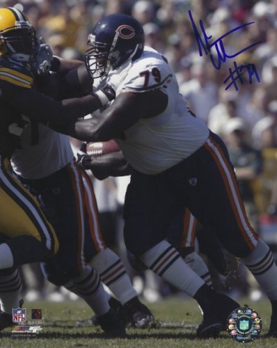 Steve Edwards Autographed Signed 8X10 Chicago Bears Photo - Autographs 