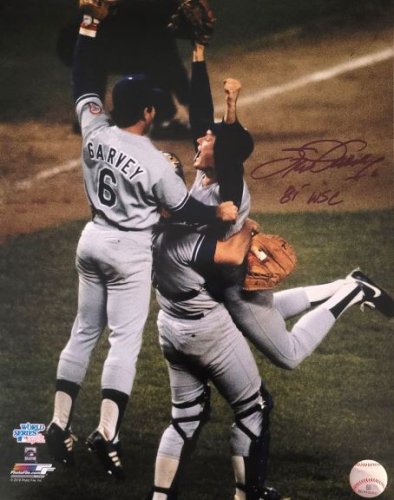 Steve Garvey Autographed Signed "81 Wsc" Los Angeles Dodgers 11X14 Photo - Autographs 