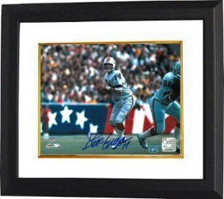 Steve Grogan Autographed Signed New England Patriots 8X10 Photo Custom Framing 