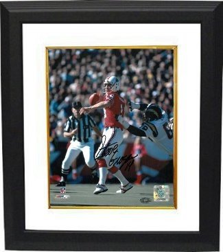 Steve Grogan Autographed Signed New England Patriots 8X10 Photo Custom Framing 