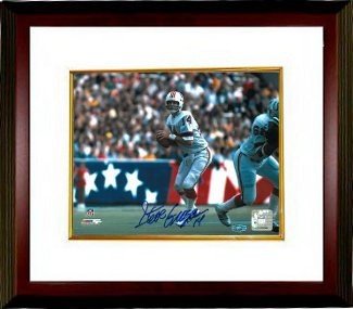 Steve Grogan Autographed Signed New England Patriots NFL 8X10 Photo Custom Framing - Sports Images Hologram 