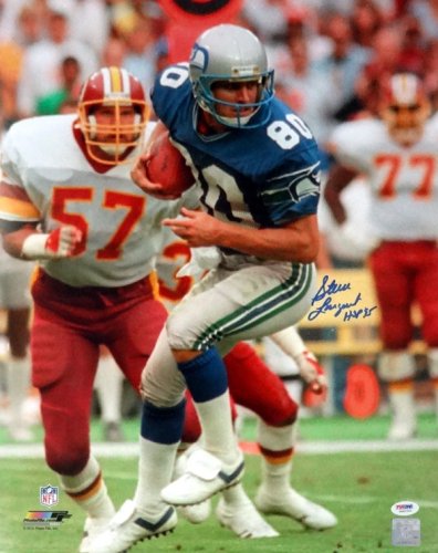 Steve Largent Autographed Signed 16X20 Photo Seattle Seahawks "HOF 95" PSA/DNA Itp #89903 