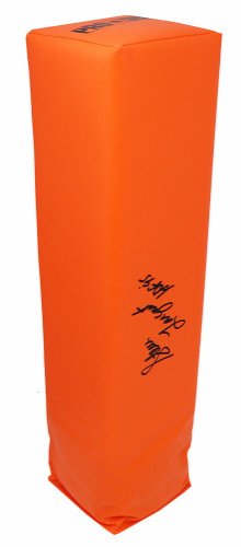 Steve Largent Autographed Signed Orange Endzone Football Pylon w/HOF'95 