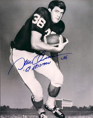 Steve Owens Autographed Signed 8X10 Oklahoma University Photo - Autographs