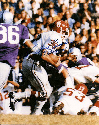 Steve Owens Autographed Signed 8X10 Oklahoma University Photo - Autographs