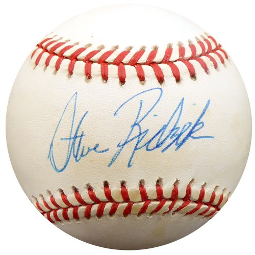 Steve Ridzik Autographed Signed Official Al Baseball Philadelphia Phillies Beckett Beckett 