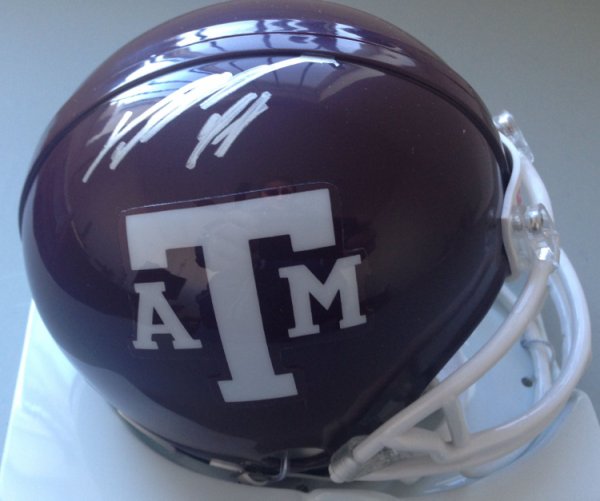 Steve Slaton Houston Texans Autographed Signed Mini Helmet