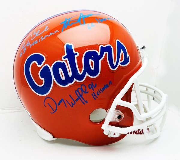 Tim Tebow Autographed Florida Gators (Blue #15) Jersey w/07
