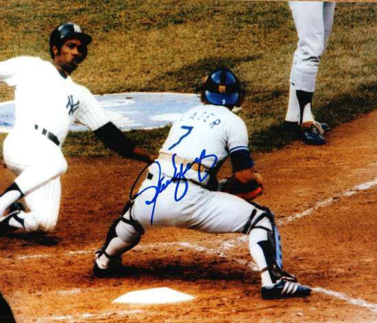 Steve Yeager Autographed Signed 8X10 Los Angeles Dodgers Photo - Autographs