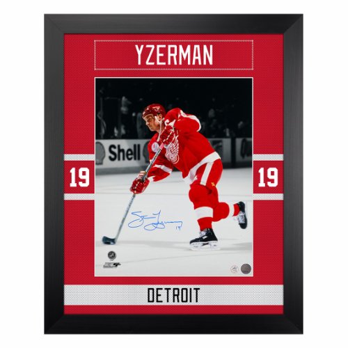 Steve Yzerman Detroit Red Wings Signed History Edition Vintage CCM Jersey  /19