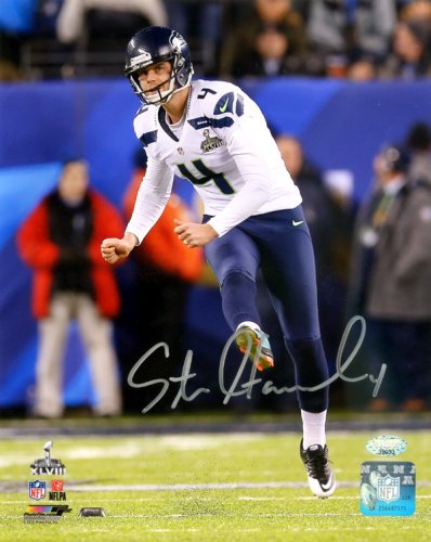 Steven Hauschka Autographed Signed 8X10 Photo Seattle Seahawks Super Bowl Mcs Holo #85983 