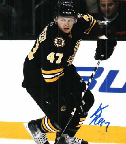 Steven Kampfer Autographed Signed Boston Bruins Photo - Autographs 