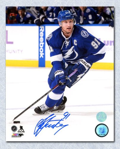 Steven Stamkos Autographed Signed Tampa Bay Lightning Game Action 8x10 Photo