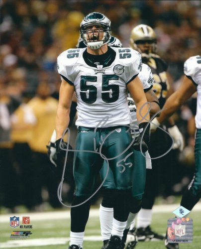 Stewart Bradley Autographed Signed 8X10 Philadelphia Eagles Photo - Autographs
