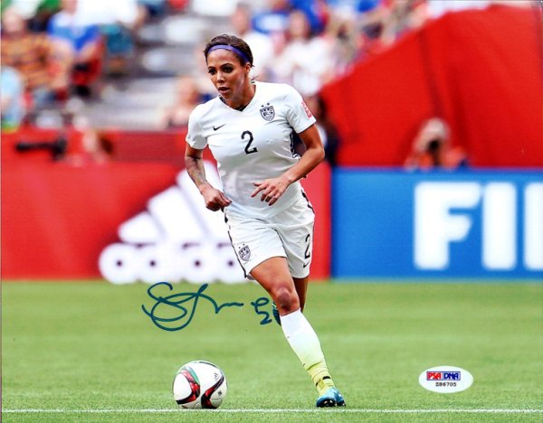 Sydney Leroux Autographed Signed 8X10 Photo Team Usa PSA/DNA 