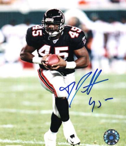 T.J. Duckett Autographed Signed Atlanta Falcons Photo - Autographs
