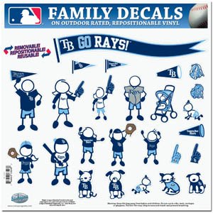 Tampa Bay Rays Window Decal s