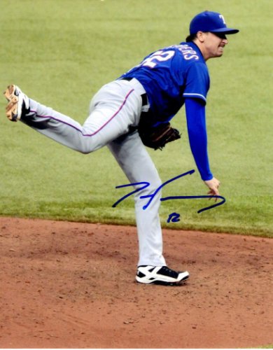 Tanner Scheppers Autographed Signed 8X10 Texas Rangers Photo - Autographs
