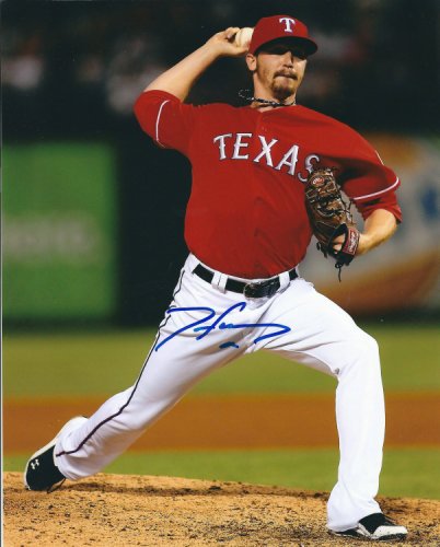 Tanner Scheppers Autographed Signed 8X10 Texas Rangers Photo - Autographs