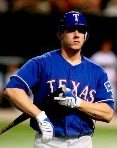 Taylor Teagarden Autographed Signed 8X10 Photo Texas Rangers - Autographs