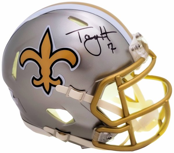 Taysom Hill Autographed Signed New Orleans Saints Flash Gray Speed