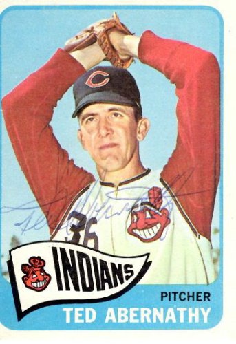 Ted Abernathy Autographed Signed 1965 Topps Card - Autographs