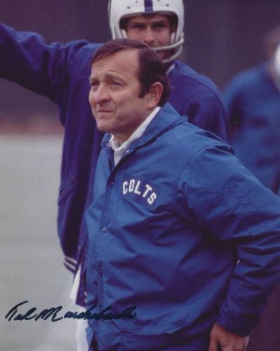 Ted Marchibroda Autographed Signed 8X10 Baltimore Colts Photo - Autographs