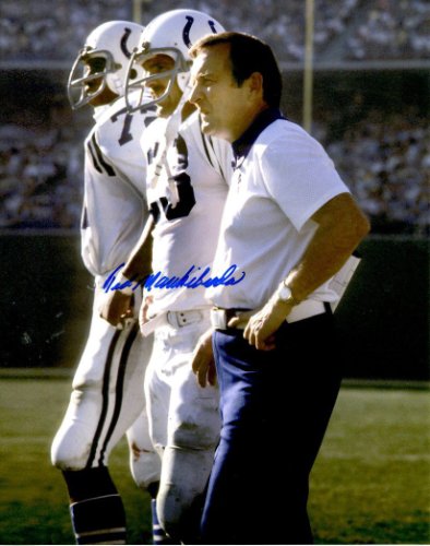Ted Marchibroda Autographed Signed 8X10 Baltimore Colts Photo - Autographs