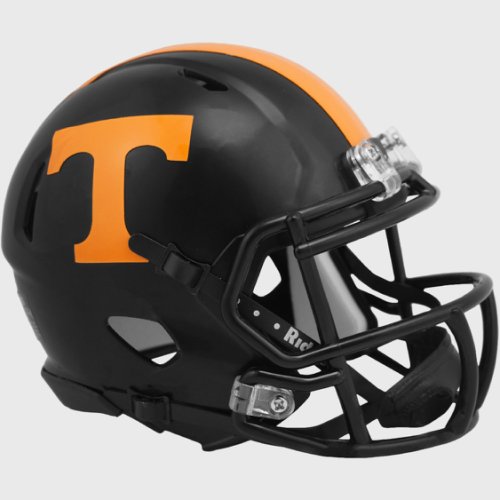 Tennessee Volunteers NCAA Mini Speed Football Helmet Dark Mode Black 