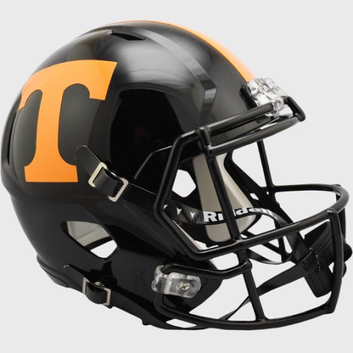Tennessee Volunteers Speed Replica Football Helmet Dark Mode Black 