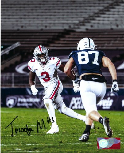 Teradja Mitchell Ohio State Buckeyes 8-1 8x10 Autographed Signed Photo - Certified Authentic 