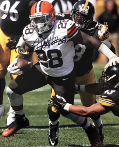 Terrance West Cleveland Browns 16-1 16x20 Autographed Signed Photo - Certified Authentic