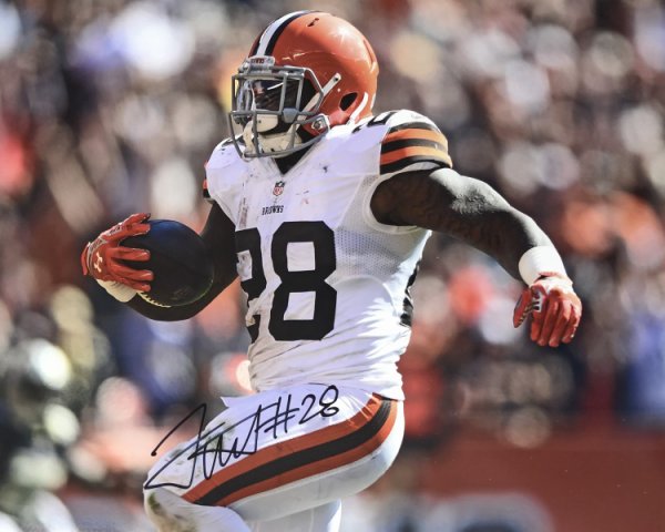 Terrance West Cleveland Browns 16-2 16x20 Autographed Signed Photo - Certified Authentic