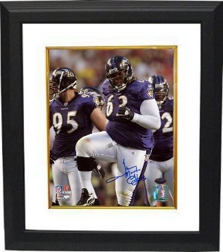 Terrence Cody Autographed Signed Baltimore Ravens 8x10 Photo Custom Framing "Mount"- Tri-Star Hologram 