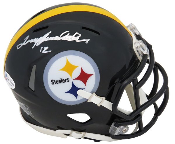 Terry Bradshaw Autographed Signed Pittsburgh Steelers Riddell Speed Mini Helmet (Beckett) 
