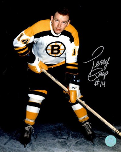 Terry Crisp Autographed Signed 8X10 Boston Bruins Photo - Autographs