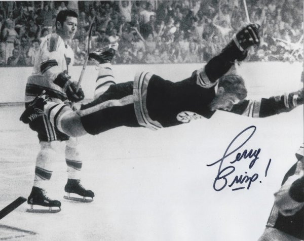 Terry Crisp Autographed Signed 8X10 St. Louis Blues Photo - Autographs