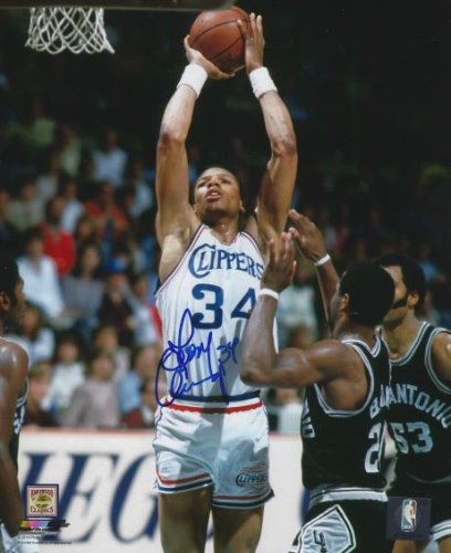 Terry Cummings Autographed Signed 8X10 Los Angeles Clippers Photo - Autographs
