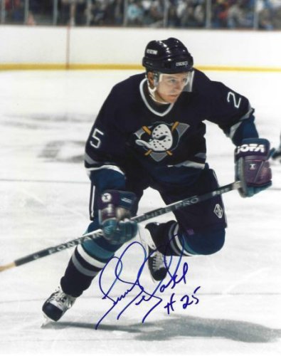 Terry Yake Autographed Signed 8X10 Anaheim Ducks Photo - Autographs