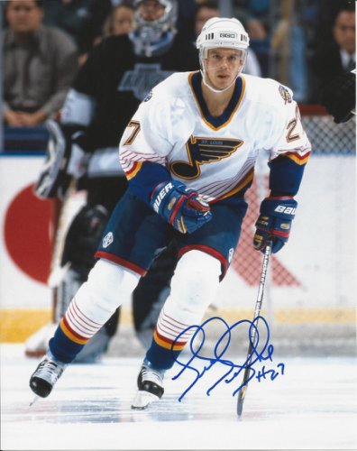 Terry Yake Autographed Signed 8X10 St. Louis Blues Photo - Autographs
